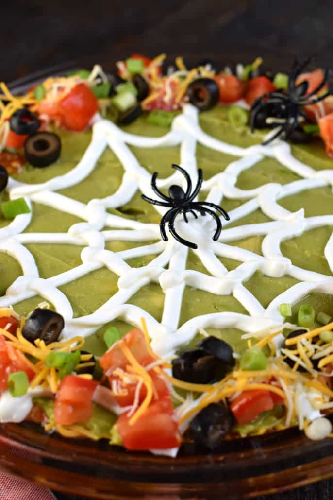 halloween taco dip