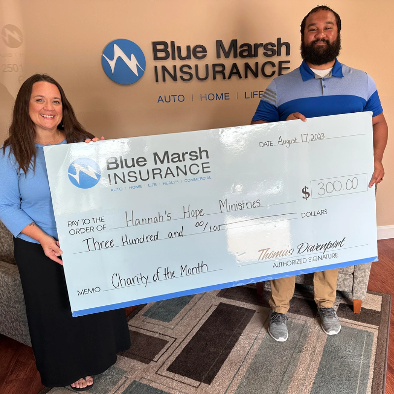 Blue Marsh donates