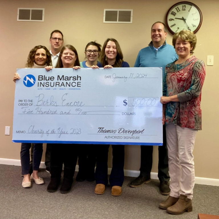 Blue Marsh donation