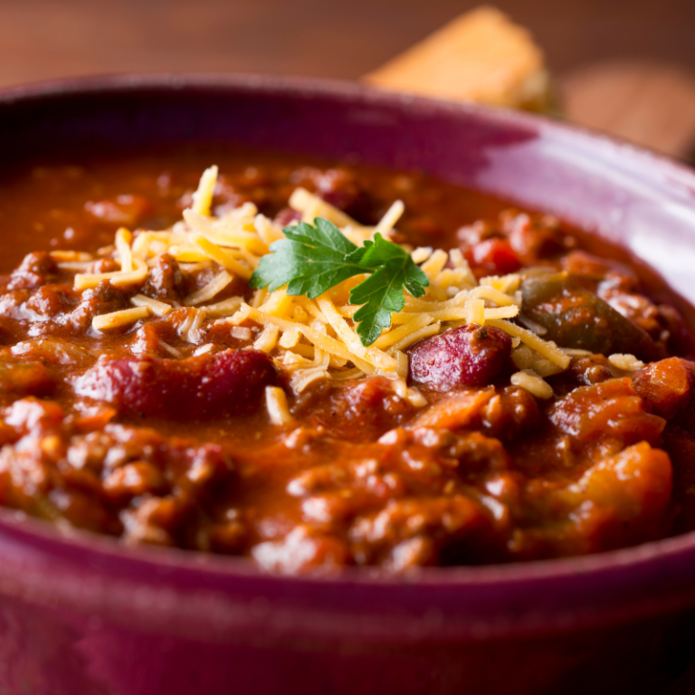 three bean chili