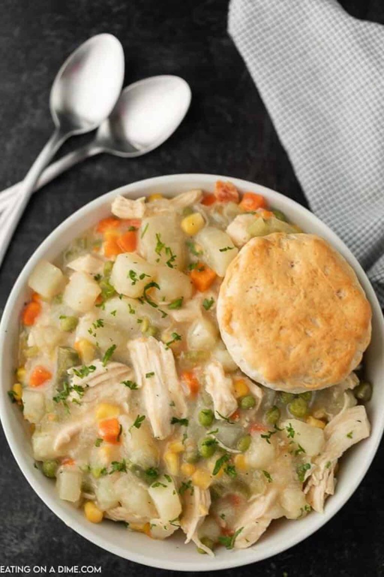 crockpot chicken pot pie