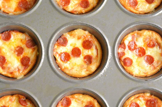 deep dish mini pizzas